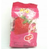 一百份果汁软糖草莓味150g*24包/件