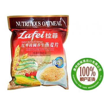 拉菲丹顿红枣桂圆养生燕麦片600g1*12袋/组