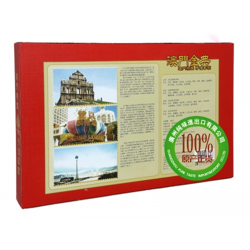 （QS版）金港澳纽结糖礼盒 440g*10盒/组