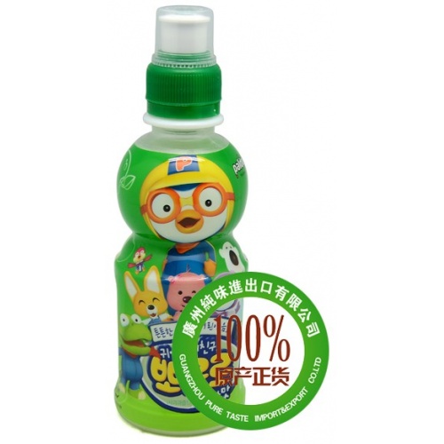 啵乐乐苹果味饮料 235ml*24瓶/件