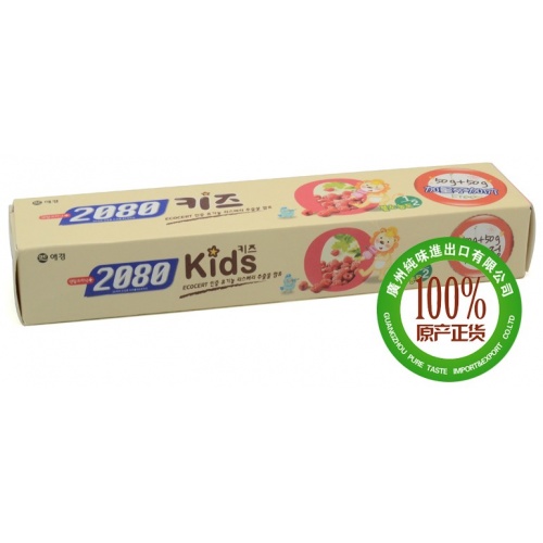 2080乐活儿童牙膏（树莓味）100g*...