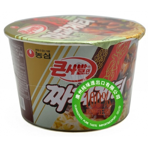 农心牌炸酱碗面123g*16碗/件