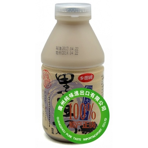 乡田真黑豆奶饮品330ml*24瓶/件