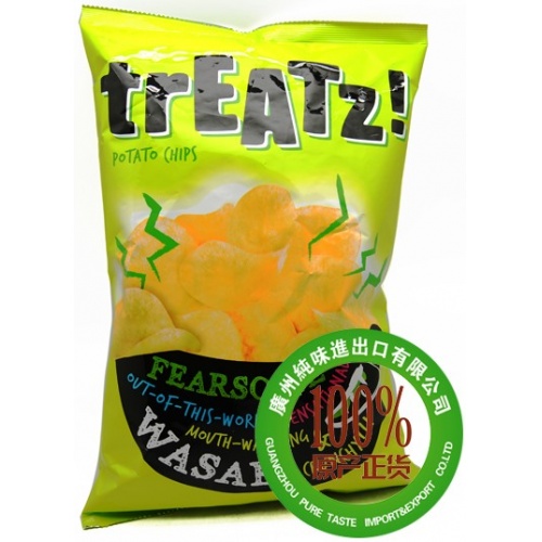 脆滋芥辣味香脆薯片（膨化食品）150g*12包/件