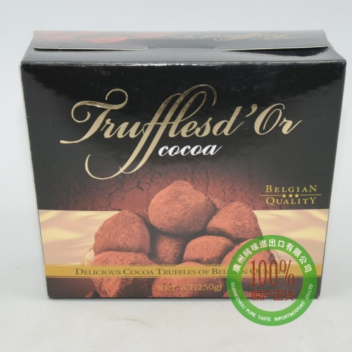 贝得嘉原味松露形巧克力250g*24盒/...