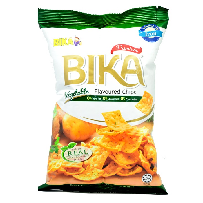 BIKA菜味香薯片70g*30包/件