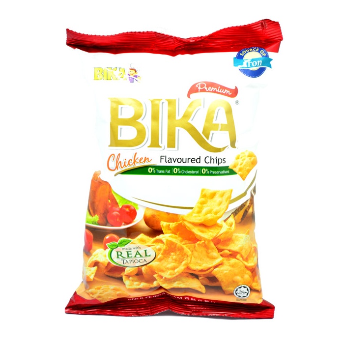 BIKA鸡味香薯片70g*30包/件