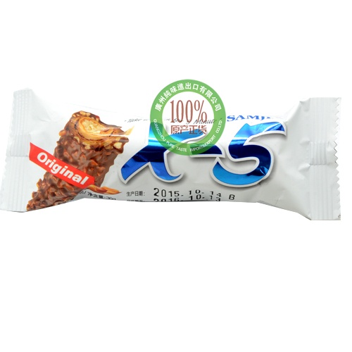 X-5花生夹心巧克力棒（36g*24条）*6盒/件