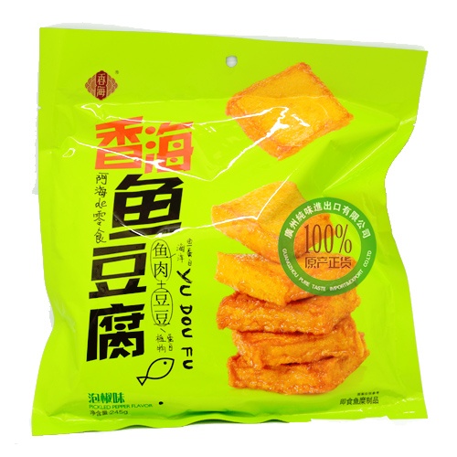 香海鱼豆腐（泡椒味）245g*20包/件