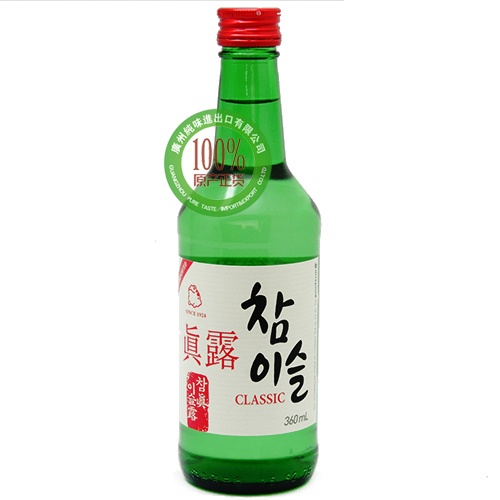 真露竹炭酒（蒸馏酒,酒精度20.1%VO...