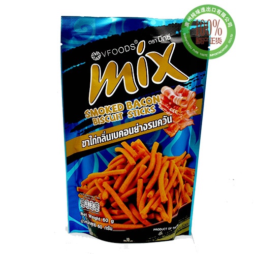 VFOODS MIX烟熏肉风味脆脆条60g*48袋/件
