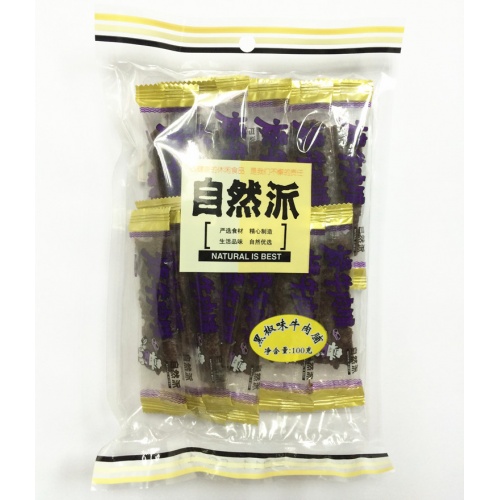 自然派黑椒牛肉脯100g*24包/件