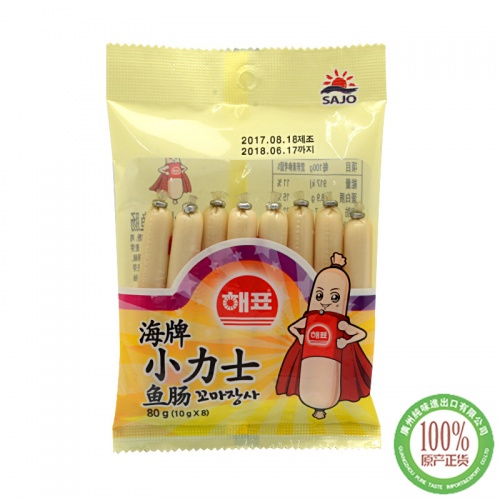 海牌菁品小力士鱼肠(10g*8条)*30...