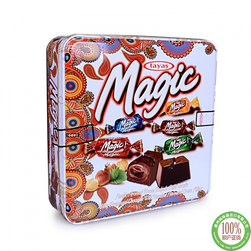 tayas牌Magic榛子味夹心代可可脂...