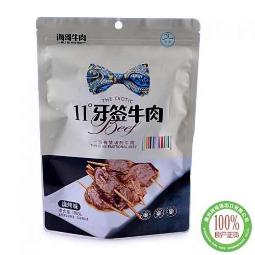 11º牙签牛肉（烧烤味）108g*30包...