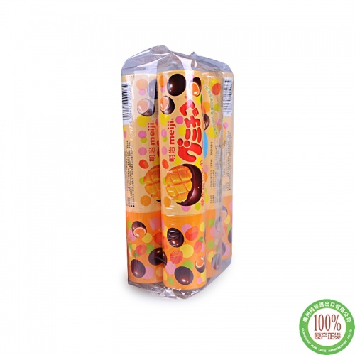 明治橡皮糖巧克力（芒果味）50g**6支/组