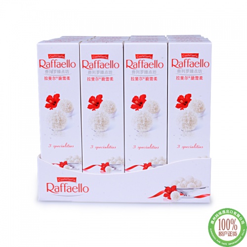 拉斐尔椰蓉扁桃仁雪莎3粒装30g*16条*4组/件