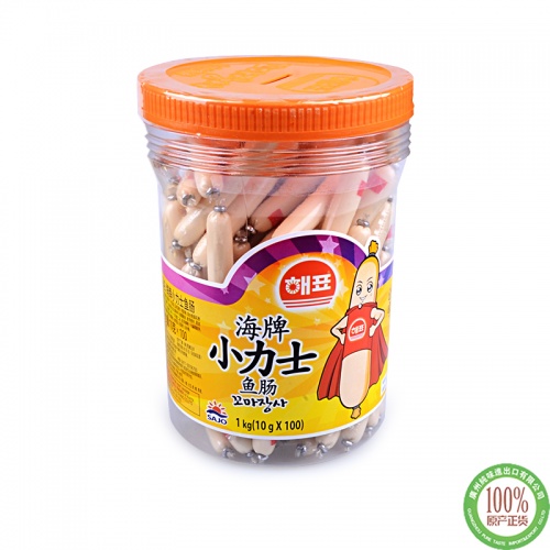 海牌菁品小力士鱼肠 （10g*100支）...