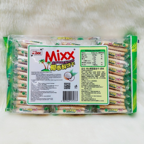Mixx椰蓉酥饼干-原味380g*15包/件     