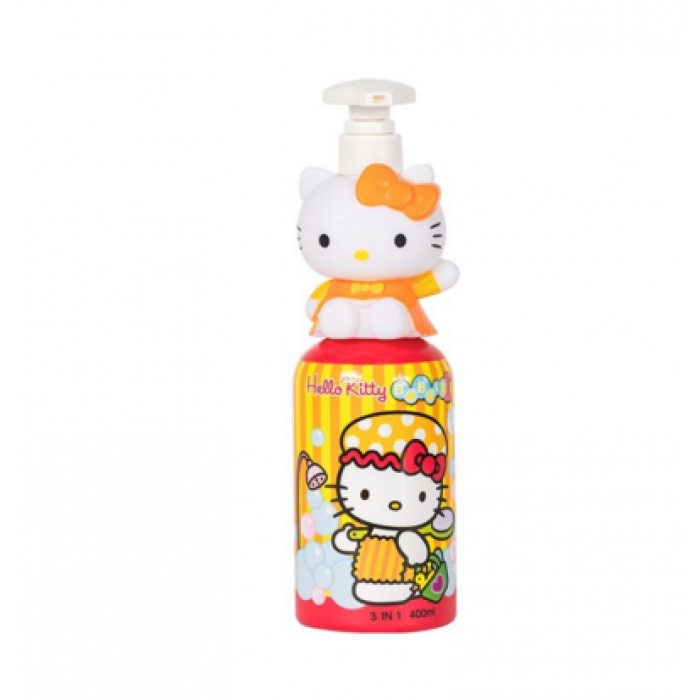 凯蒂猫保湿洗发沐浴露三合一400ml*8瓶/组