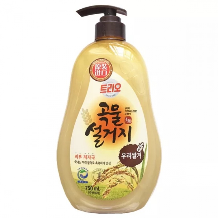 爱敬 谷物清洁剂（米糠) 750ml*12瓶/件