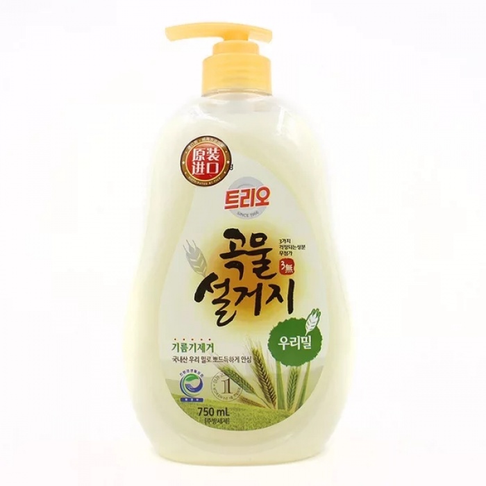 爱敬 谷物清洁剂（小麦) 750ml*12瓶/件