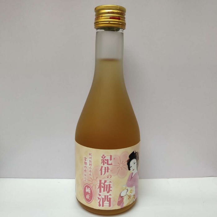 纪伊纯正梅酒300ml*12瓶/件