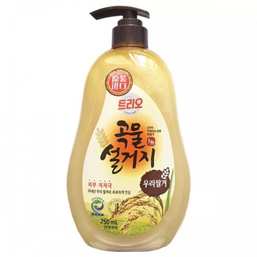 爱敬 谷物清洁剂（米糠) 750ml*12瓶/件