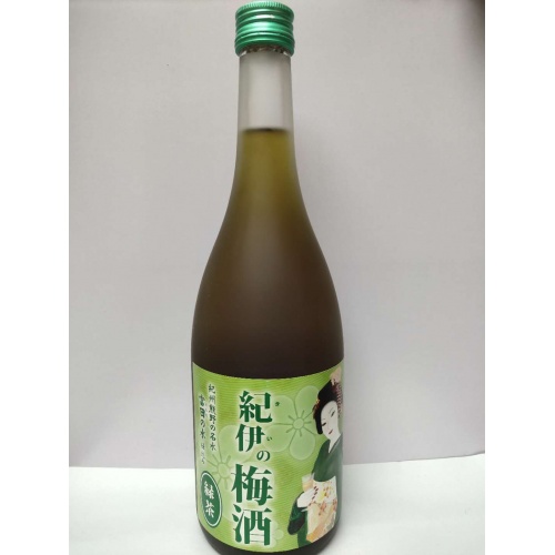 纪伊绿茶梅酒730ml*6瓶/件