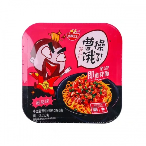 曹操饿了即食拌面（火鸡味）249g*12...