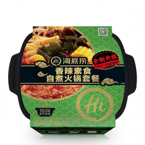 海底捞香辣素食自煮火锅套餐400g*18盒/箱