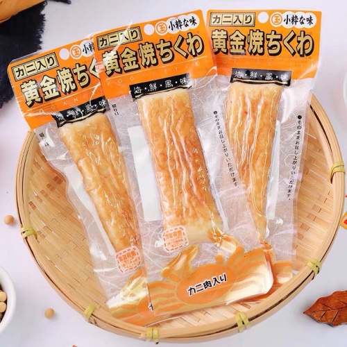 丸玉阪田黄金蟹味鱼肉棒40g*15袋/盒
