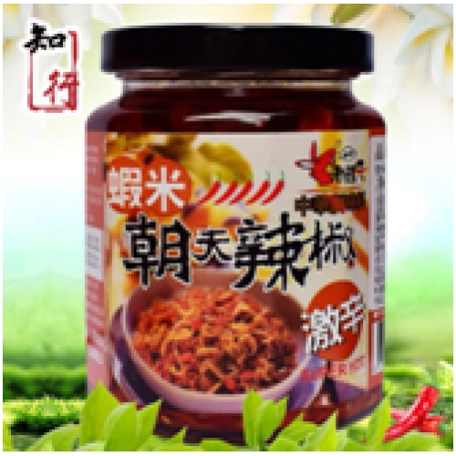 老骡子虾米朝天辣椒240g*12瓶/件