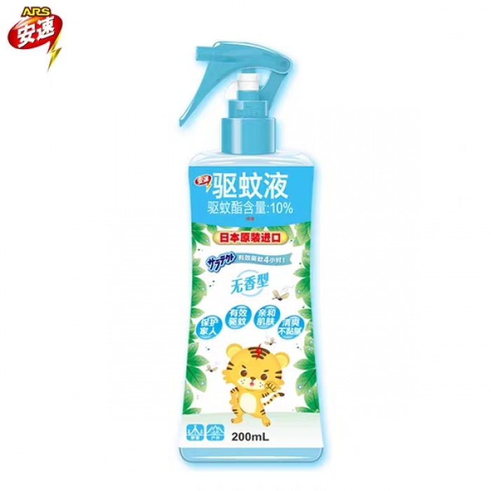 安速驱蚊液（无香型）200ml*10支/组