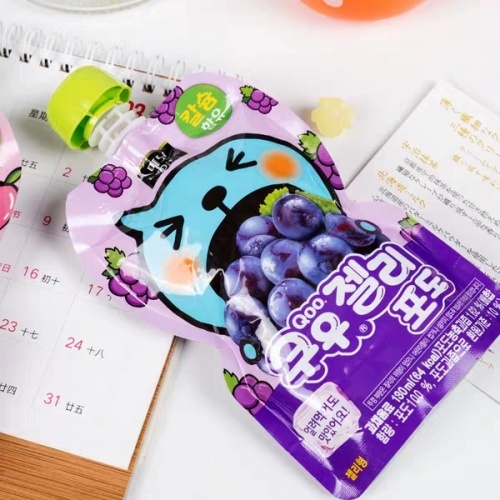可口可乐酷儿葡萄味果冻130ml*10支*3盒/件
