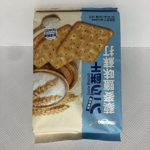 津巧藜麦盐味苏打饼干145g*24包/件