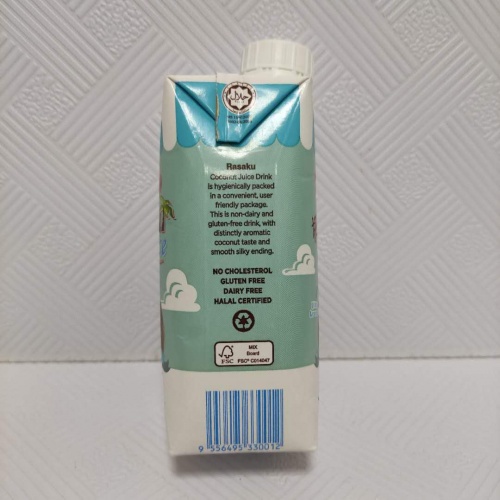 家之味Rasaku原味椰子汁330ml*12瓶/件