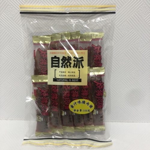 自然派蜜汁猪肉脯100g*24包/件