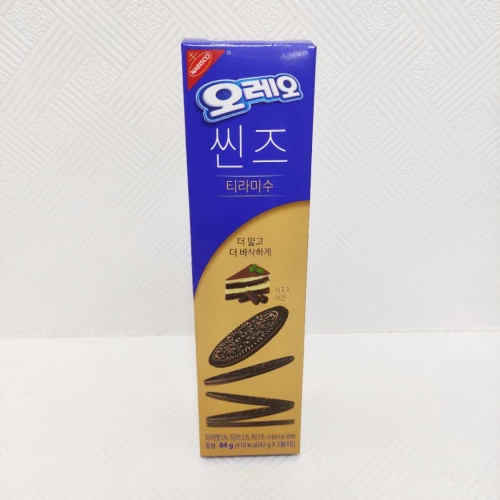 韩国OREO奥利奥提拉米苏味夹心饼84g...