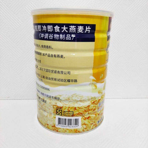 桂格即冲即食大燕麦片800g*12罐/件