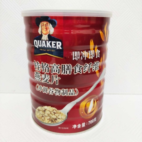 桂格即冲即食高膳食纤维燕麦片700g*1...