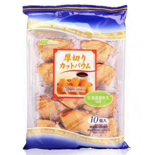 玛露肯厚切原味年轮蛋糕180g*9包/件