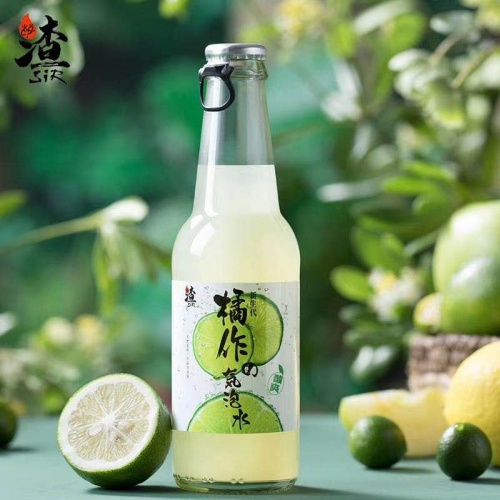 渣SIR橘作气泡水柠檬味230ml*24瓶/件