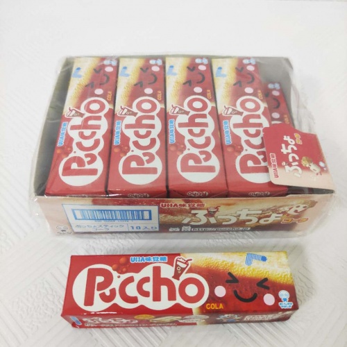 UHA味觉糖普超可乐味夹心软糖50g*10条/组