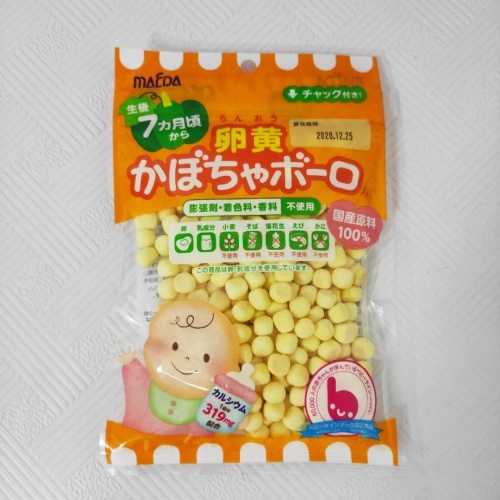 大阪前田制果南瓜味小馒头75g*10包/件