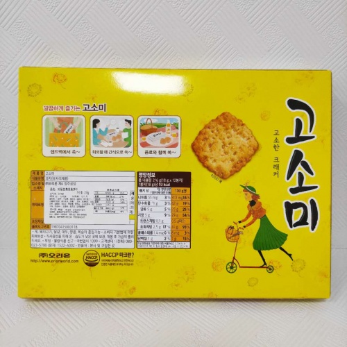好丽友高笑美饼干216g*16盒/件