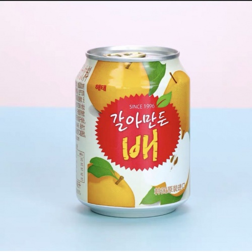 海太梨果汁饮料238ml*12罐*6盒/件