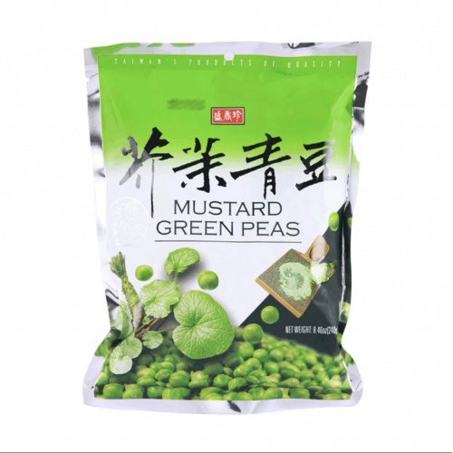 盛香珍芥茉青豆240g*10包/件