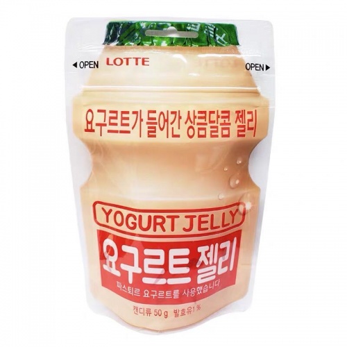 乐天原味酸乳味软糖50g*8袋*2盒/组