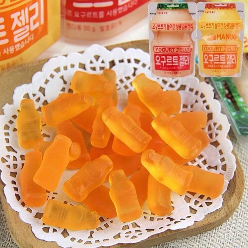 乐天原味酸乳味软糖50g*8袋*2盒/组